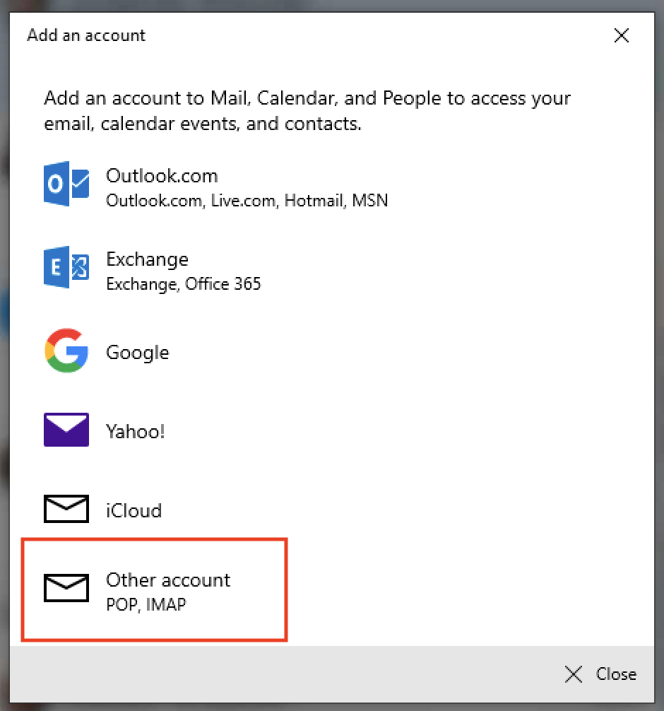 How to set up a Yahoo email account in the Mail app on Windows 10