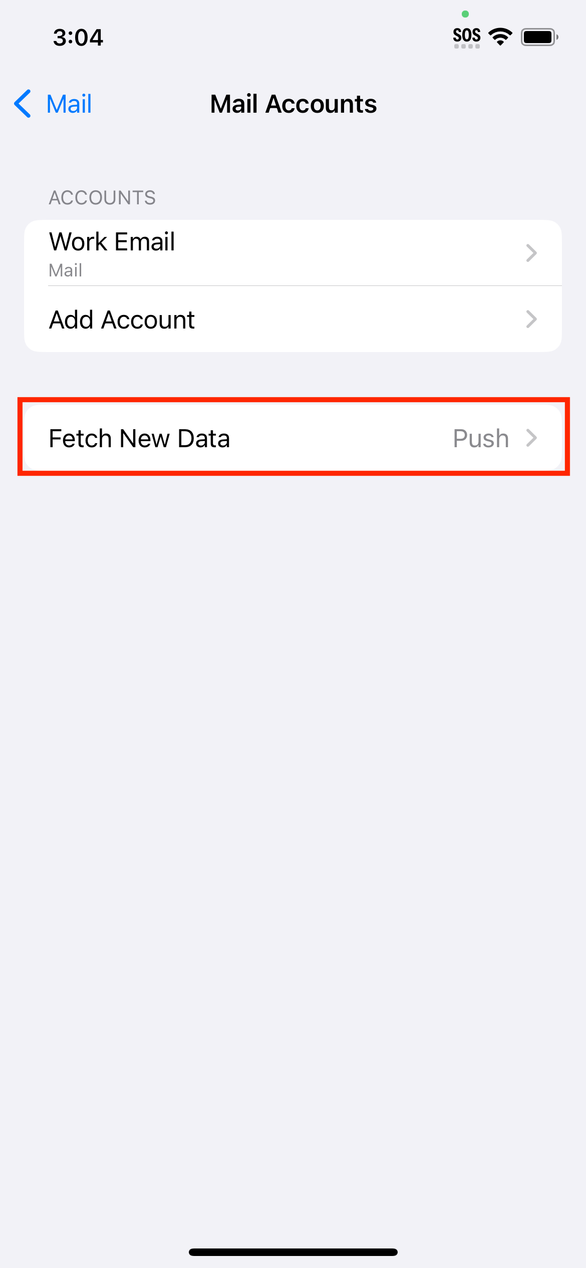 Email setup on iphone ios 18 